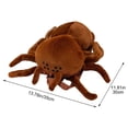 thumbnail image 2 of Spider Plush Backpack Stuffed Soft Animal Dolls Cartoon Insect Backpack Decorative Bag Adjustable Shoulder Strap Bag, 2 of 7