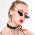thumbnail image 4 of Wings-shaped Sunglasses Fashion Irregular Sunglasses UV-400 Protection Glasses, 4 of 8