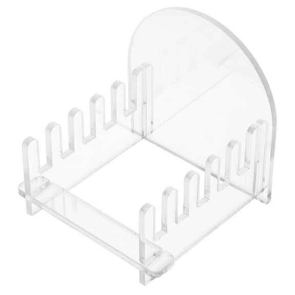 FRCOLOR Greeting Card Display Stand Office 12.00X12.00X12.00CM Transparent