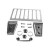 Rugged Ridge 11101.07 Hood Dress Up Kit, Stainless Steel; 13-18 Jeep Wrangler JK Fits select: 2015-2018 JEEP WRANGLER UNLIMITED