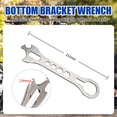thumbnail image 6 of Bottom Bracket Wrench, Stainless Steel Bicycle Multifunctional Bb Wrench Bottom Bracket Tool, 6 of 9