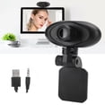 thumbnail image 3 of 180 Réglable Portable 720P Webcam, HD Webcam, Télétravail Enseignement pour Multi-Personne Chat Vidéo Conférence Téléphonique, 3 of 8