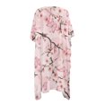 thumbnail image 2 of HELLHERO Polyester Long Kimono Swimsuit Cover Up for Beach Loose Lightweight Butterfly Garden, 2 of 5