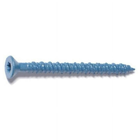 Torquemaster 51223 0.19 x 2.25 in. Star Flat Head Masonry Screw - 100 Pack