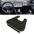 thumbnail image 3 of Car Steering Wheel Desk,Steering Wheel Table Tray Multifunctional Car  Gaps Filler Organizer Replacement For Model 3 Y, 3 of 8