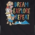 thumbnail image 3 of Paw Patrol - Dream, Explore, Repeat - Toddler And Youth Long Sleeve Graphic T-Shirt, 3 of 6