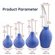 thumbnail image 4 of 89ml/160ml/224ml Enema Rectal Shower Cleaning System Medical Materials Silicone Ball For Anal Anus Colon Enema Anal Cleaning Tw,224ml,black, 4 of 4