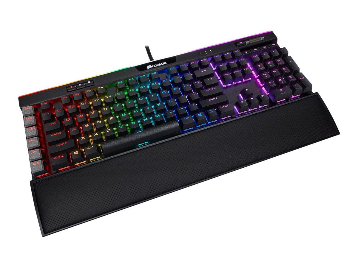CORSAIR K95 RGB PLATINUM XT Mechanical Gaming Keyboard, RGB LED, CHERRY SPEED RGB Silver, Black - Walmart.com