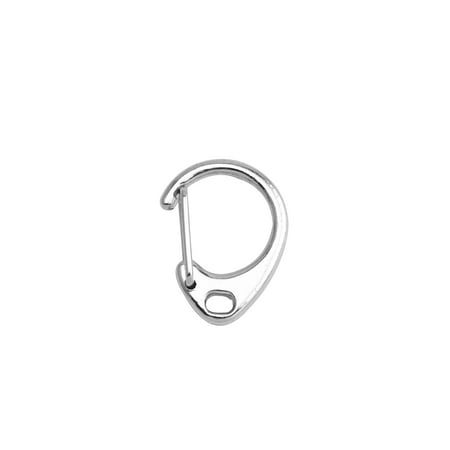 

Fenggtonqii Silvery 0.95 In Length Spring Hook Buckle Lobster Clasps Swivel Snap Hooks Pack of 40