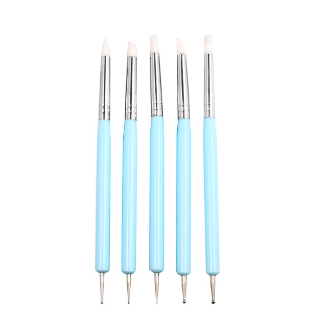 Billuyoard Paquete de 5 herramientas de punteado, accesorios para el hogar, herramienta de grabado, conveniencia, suministro de punteado de arte multiusos, Suministros de cerámica y alfarería Billuyoard TO0243-00B