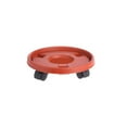 thumbnail image 2 of Neinkie Caddy pour Plantes, Support Rond pour Plantes en Pot sur Roulettes, Support Robuste pour Pots de Fleurs sur Roulettes, Chariot à Roulettes, Plateau Soucoupe, Palette avec Roues Universelles, 2 of 6