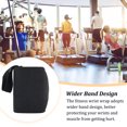 thumbnail image 3 of Xingzhi Attelle de Poignet Croix Optimale Entraînement Physique Sangle de Pouce Support de Main Bande de Compression Résistante à la Transpiration Bracelets Professionnels Noir, 3 of 5