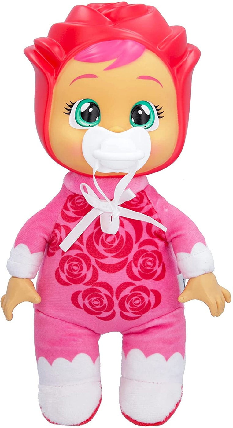 Cry Babies Tiny Cuddles Rose Plush Figure
