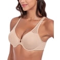 thumbnail image 4 of Exerin Women's Front Close Unlined Underwire V-Neck Racerback Bra(36C,Beige), 4 of 8