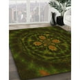 thumbnail image 3 of Ahgly Company Machine Washable Indoor Rectangle Transitional Midnight Gray Area Rugs, 5' x 8', 3 of 7
