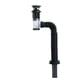 thumbnail image 2 of Desagüe de lavabo de baño Fácil de instalar Resistente, Drenaje rápido, Plomería de fregadero, Tubo de drenaje de fregadero flexible y expandible para, 2 of 9