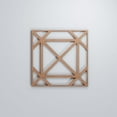thumbnail image 5 of Ekena Millwork 11 3/8"W x 11 3/8"H x 3/8"T Small Buxton Decorative Fretwork Wood Wall Panels, Wood (Paint Grade), 5 of 11