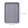 thumbnail image 2 of Homoyoyo Non- -Shaped Bread Baking Tray Pan Gray, Bakeware Set for Oven and Kitchen Use, 2 of 8