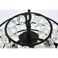 thumbnail image 3 of Pemberly Row 14" Contemporary Iron and Crystal Pendant in Black, 3 of 8