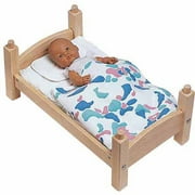 Childcraft Single Stackable Doll Bed, Wood