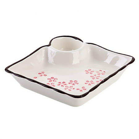 

Ceramic Dumpling Dish Japanese Style Dumpling Plate Sauce Dipping Dish
