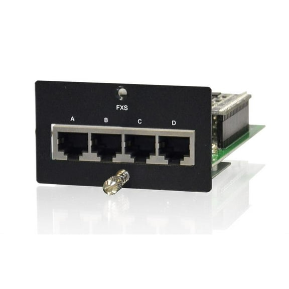 FMUX1001-FXS - 4 POTS FXS lines module for FMUX1001, 4 x RJ11 connectors-1