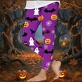 thumbnail image 2 of Pyjama d'Halloween pour Enfants Taille Haute Extensible Collants Doux pour l'École, 2 of 8