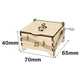thumbnail image 3 of Caja de música,DIY DIY Caja Musical Juguete Rompecabezas 3D,Caja de música tallada de madera de caja musical artesanía,Caja musical de de Cajas de música de, 3 of 8