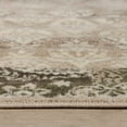 thumbnail image 7 of BNM Mystique Modern Damask Indoor Area Rug, 5' x 8', Beige, 7 of 7