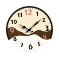 thumbnail image 3 of Reloj de pared, decoración de pared, reloj colgante ligero que no hace tictac, adorno acrílico para habitación de niños, hogar, cocina, estudio escola, 3 of 8