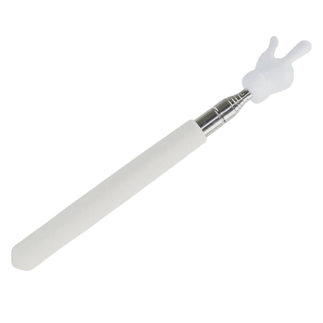 Hand Pointer Accs Portable Teacher Pointer Finger Design Para Home Whiteboard White Sunnimix Puntero del maestro