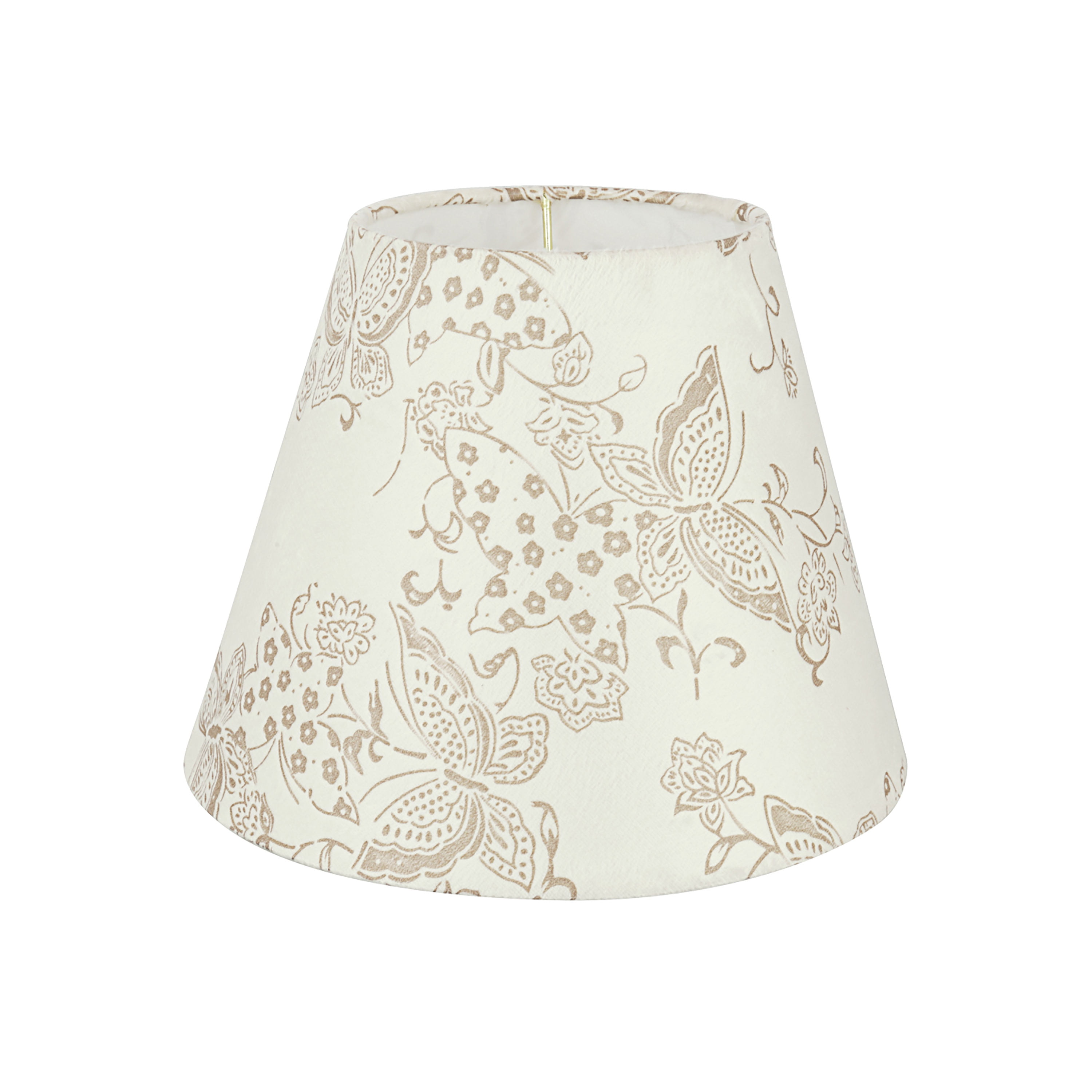 Aspen Creative 58903 Transitional Hardback Empire Shape UNO Construction Lamp Shade in Off White, 9" Wide (5" x 9" x 7")