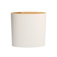 thumbnail image 1 of Soporte para bloque de cuchillos, tapa de bambú, multifuncional, desmontable, fácil de limpiar, soporte de almacenamiento para suministros de cocina, pequeño, ovalado, blanco, 1 of 14