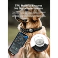 thumbnail image 4 of YUNOVA IP68 Waterproof Reflective AirTag Dog Collar, Integrated Nylon Padded Pet Collar, Compatible with Apple AirTag, Adjustable for Small Medium Large Dogs, 4 of 10