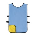 thumbnail image 2 of Toptie Reversible Soccer Pinnies, Football Practice Jersey Soccer Vest for Adult and Youth-Yellow/Sky Blue-L, 2 of 3