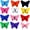 Butterfly, variant on 10pcs Seahorses Embroidered Patches Iron on Applique Badges