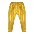 thumbnail image 4 of renvena Girls Boys Shiny Metallic Harem Pants Jazz Hip Hop Latin Ballet Street Dance Leggings, 4 of 7