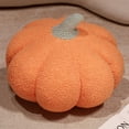 thumbnail image 4 of Pumpkin Throw Pillow 3D Halloween Pumpkin Pillow Thanksgiving Fall Pumpkin Toy Fluffy Stuffed Pillow Cushion 7.9Inches, 4 of 5