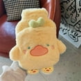 thumbnail image 2 of LZCKDPX Rubber hot Water Bottle Cute Pink Bunny Plush with Cover, Warm Compress Menstrual crampbest Period Pain Relief, Winter Home Essentials Rabbit Christmas Gift, 2 of 9