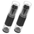 thumbnail image 1 of NIYANGLE Travel Makeup Brushes Set Refillable Plastic Black for All Skin Types, 1 of 8