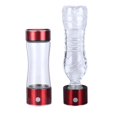 thumbnail image 4 of Tuvgenk Travel Hydrogen Water Bottle 13 Oz Plastic Water Bottle Red Reusable Lightweight Portable for Office Home Outdoor, 4 of 5