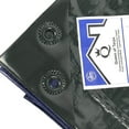 thumbnail image 3 of Queen of Tarps 12 x 16 Ft Heavy Duty All Purpose Plastic Tarp, Blue/Green, 3 of 5