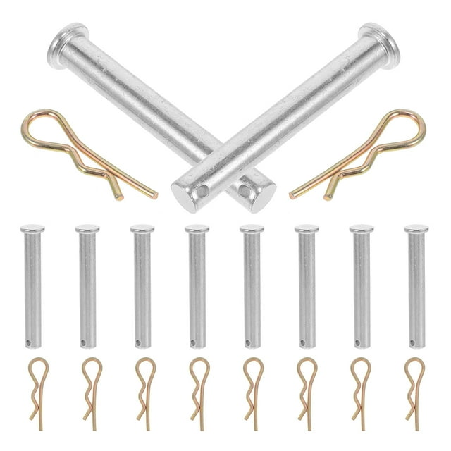 LOLIPPYY 10 x Clips d'Échafaudage Métal Argent Outils d'Échafaudage Goupille de Verrouillage Positionnement
