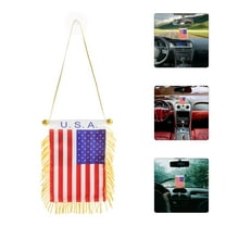 FONDOTIN Car Hanging Decoration Rearview Mirror Ornament Plastic 1Pack