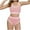 Pink, variant on Cethrio Girls Bikinis Swimsuits, Beach Summer 2 Piece Holiday Swimsuit Tops with Bottoms Sets Pink Size 10-12T