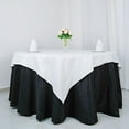 thumbnail image 7 of BalsaCircle 70" x 70" White Cotton Square Tablecloth Reception Catering Dining Table Linens, 7 of 7