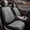 077-Gray92, variant on Car Seat Covers Fit for Hyundai Ioniq 2017-2025 Non-Slip Leather Car Seat Protector Compatible Airbag Black,Front Set( 2 Seats)