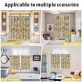 thumbnail image 5 of Rustic Vegetable Garden Kitchen Curtains Window Panels, Vintage Farmhouse Plants Beige Insulated Window Treatment Curtain, Grommet Curtains for Bedroom/Living Room/Bathroom, 2 Piece 42"Wx63"L, 5 of 8