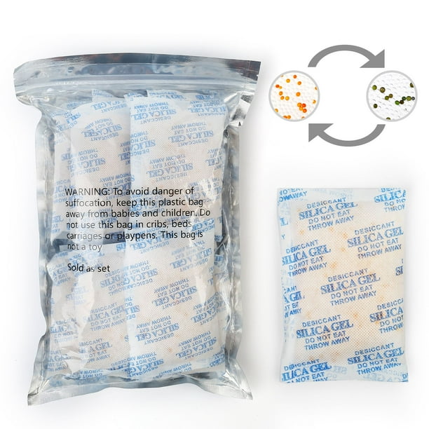 57g Silica Gel Desiccant Packets Safe Odorless Non Toxic Moisture Absorbing Drying Bag Pack Of 15 Walmart Com Walmart Com