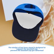 HEALEEP 25-Pack Baseball Cap Insert Liners for Hat Support, Inner Stand Shapers to Maintain Baseball Hat Shape